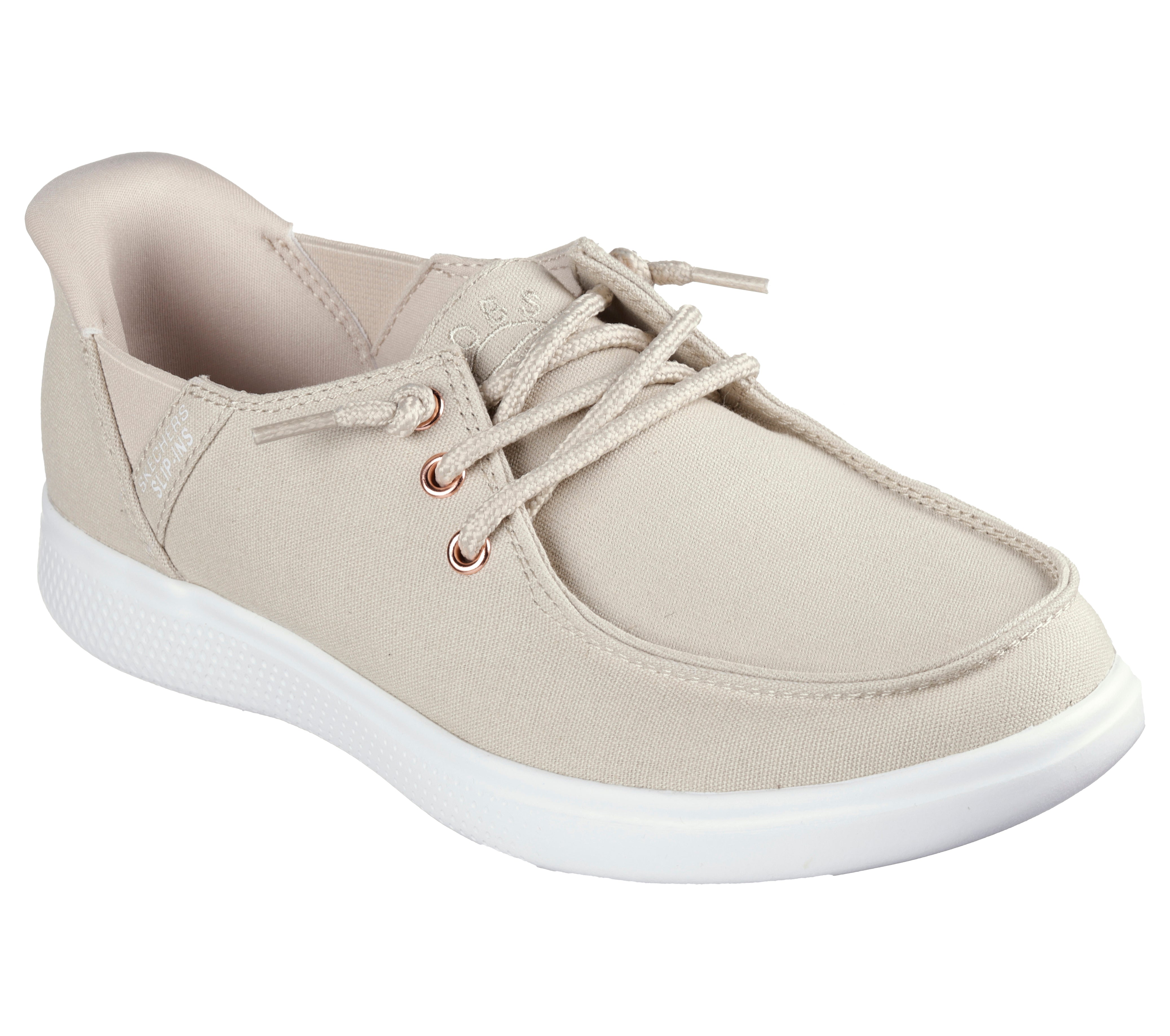 114814 SKECHERS SLIP INS BOBS SKIP CUTE SPOT TWIST