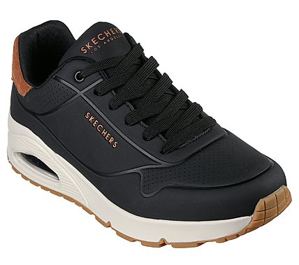 Basket skechers homme noir deals