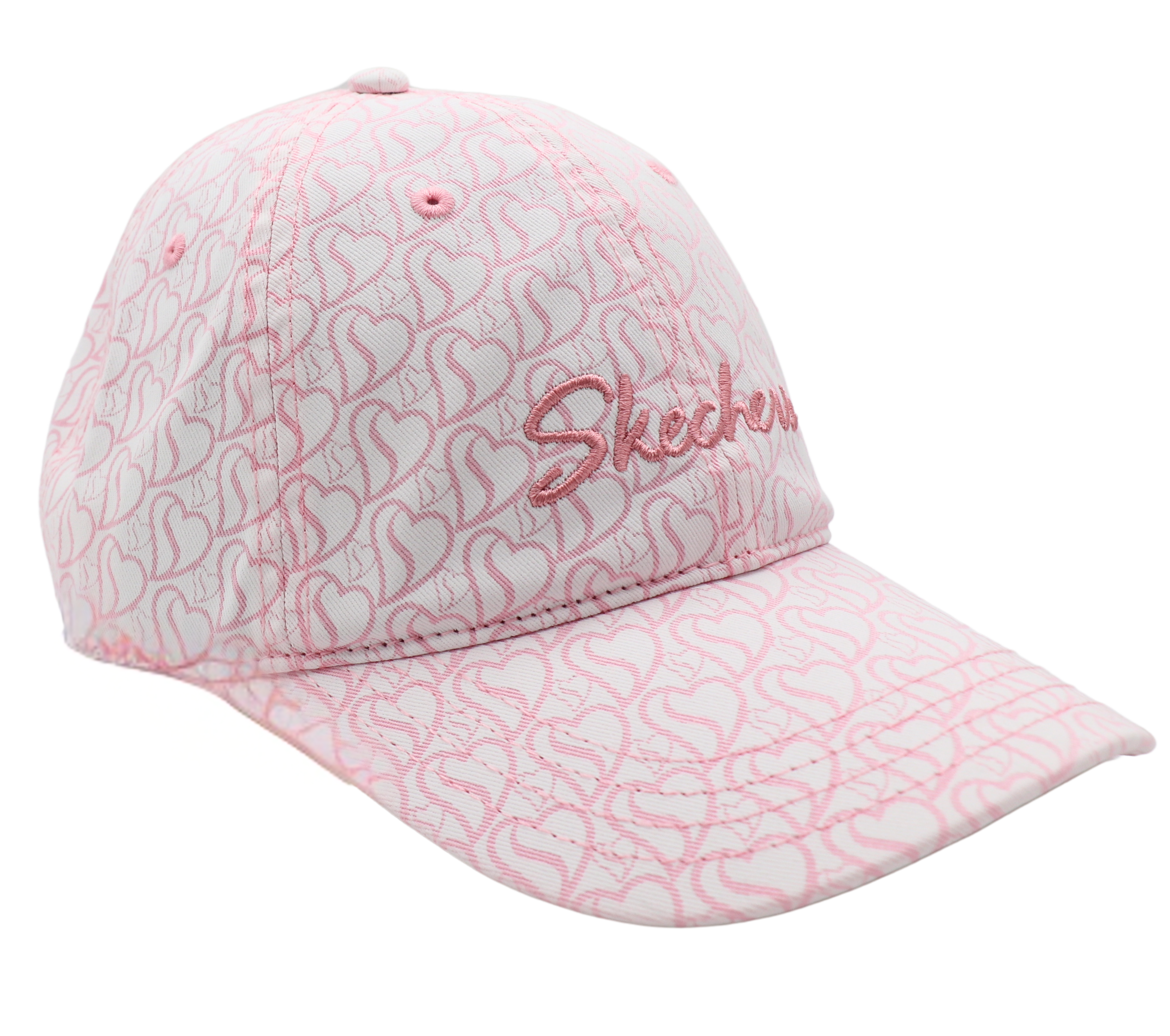 ZBB73 - HEART SCRIPT BASEBALL HAT