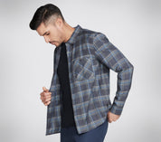 LT123 - GO DRI RIDGETOP BUTTON DOWN SHIRT